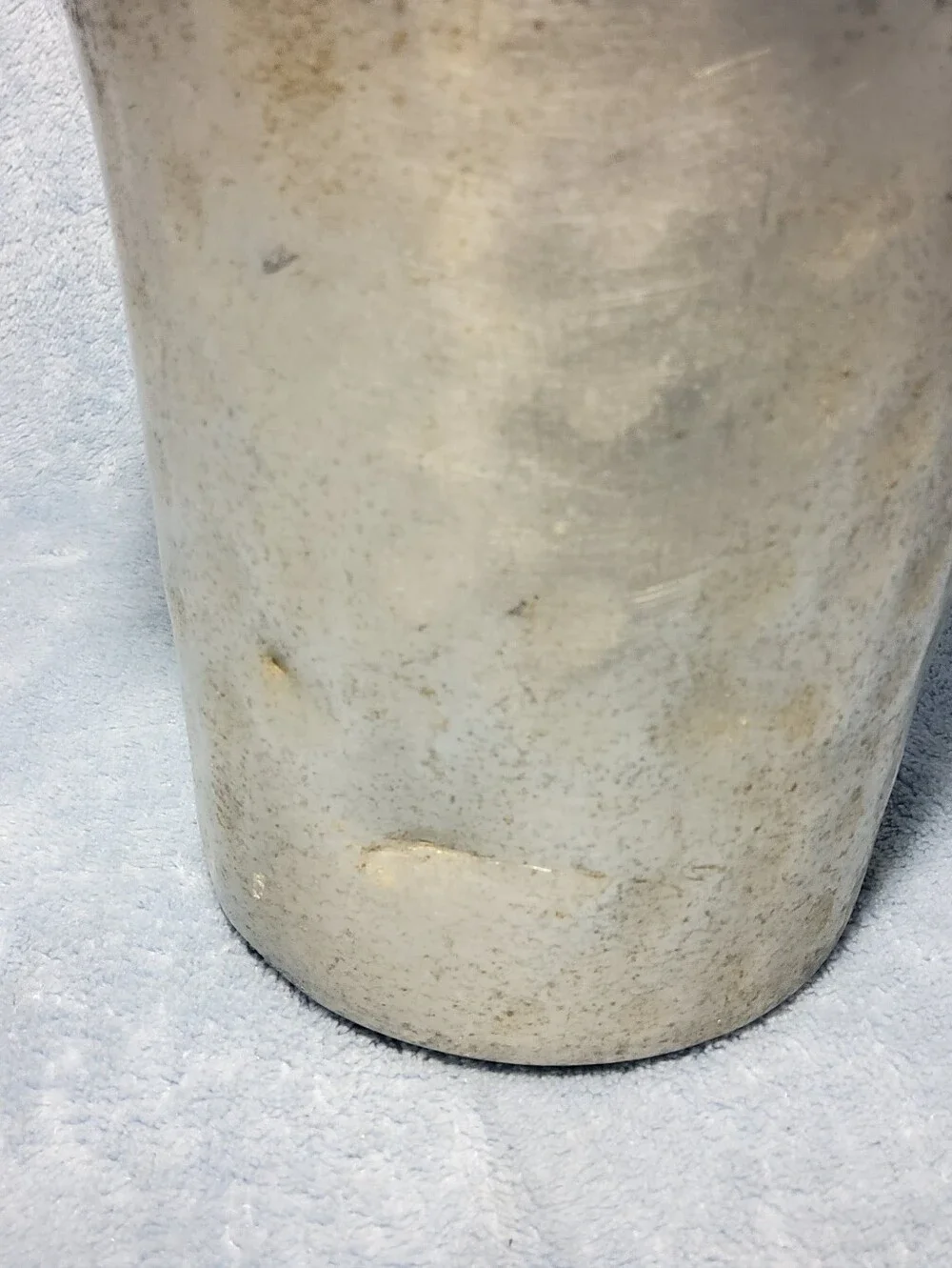 Vintage Canterbury Art Hammered Aluminum Water Pitcher W_ Handle 6